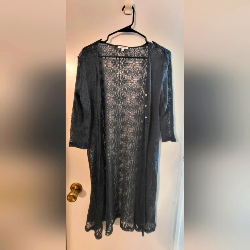 Maurices cardigan, size XS, dark green